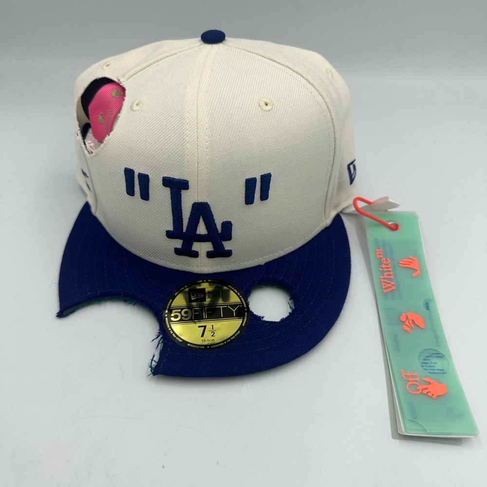 OFF-WHITE New Era LA Dodgers Fitted Hat